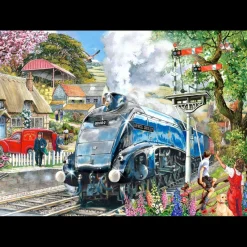 House of Puzzles HOP - Knight Train - BIG 500 Piece Jigsaw Puzzle Hot