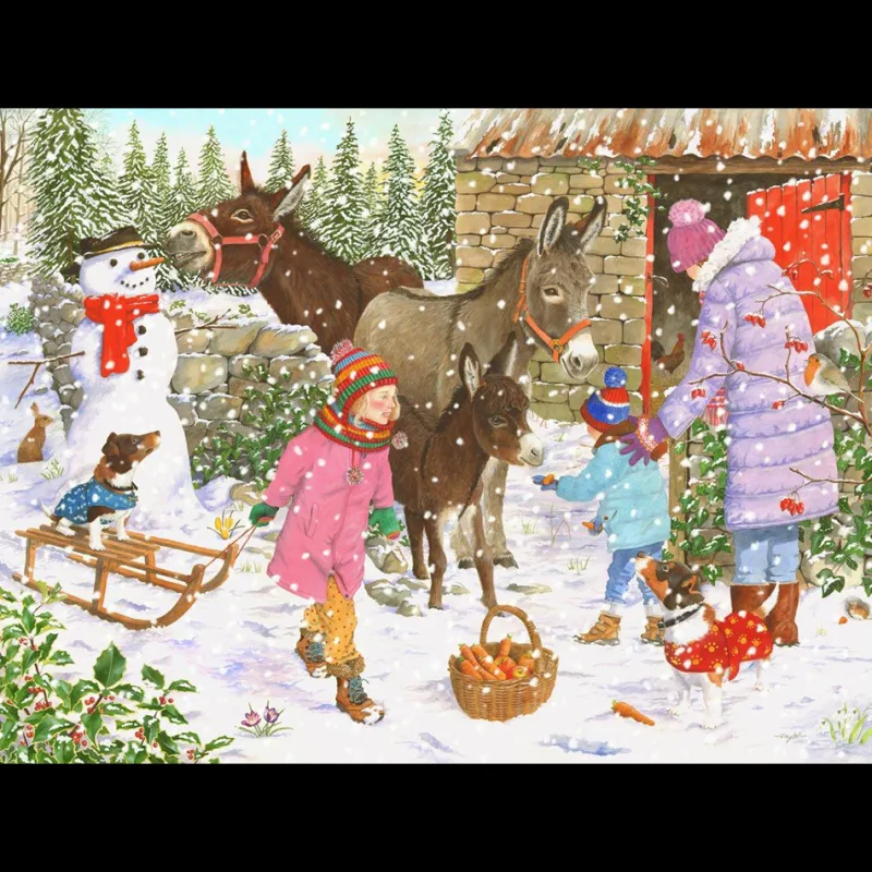 House of Puzzles HOP - Little Donkey - 1000 Piece Jigsaw Puzzle New