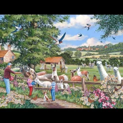 House of Puzzles HOP - Llama Mamas - 1000 Piece Jigsaw Puzzle New