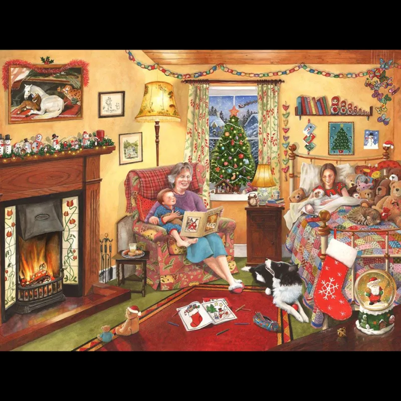 House of Puzzles HOP - No.11 - A Story For Christmas - 500 Piece Jigsaw Puzzle Clearance