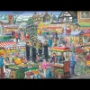 House of Puzzles HOP - No.5 - Festive Market - 1000 Piece Jigsaw Puzzle Outlet