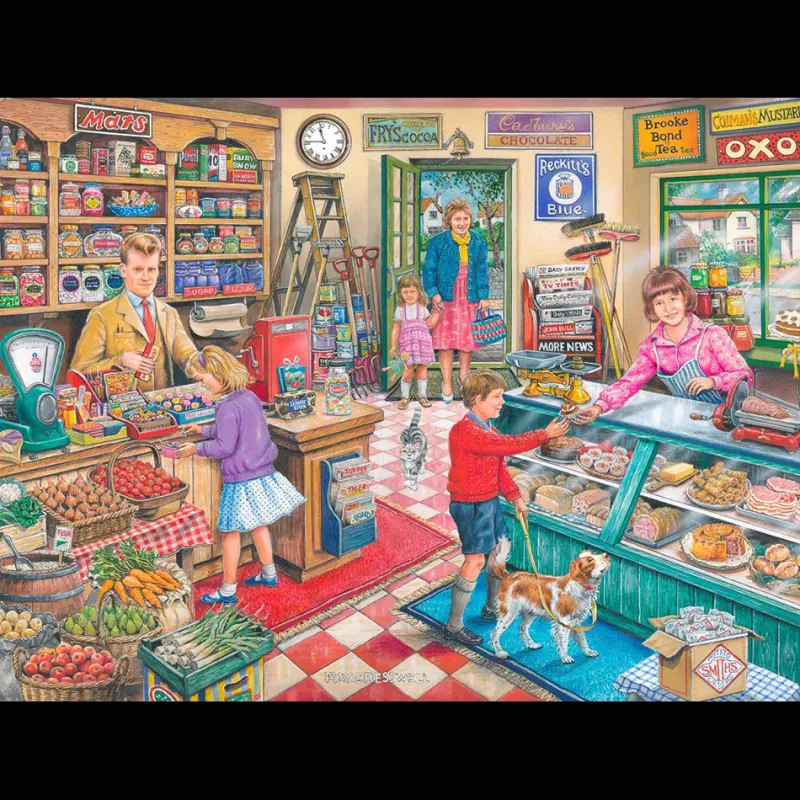 House of Puzzles HOP - No.11 - General Store - 1000 Piece Jigsaw Puzzle Outlet