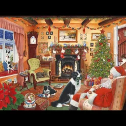 House of Puzzles HOP - No.7 - Me Too Santa - 500 Piece Jigsaw Puzzle Outlet