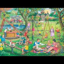 House of Puzzles HOP - No.8 - Park & Rides - 1000 Piece Jigsaw Puzzle Hot
