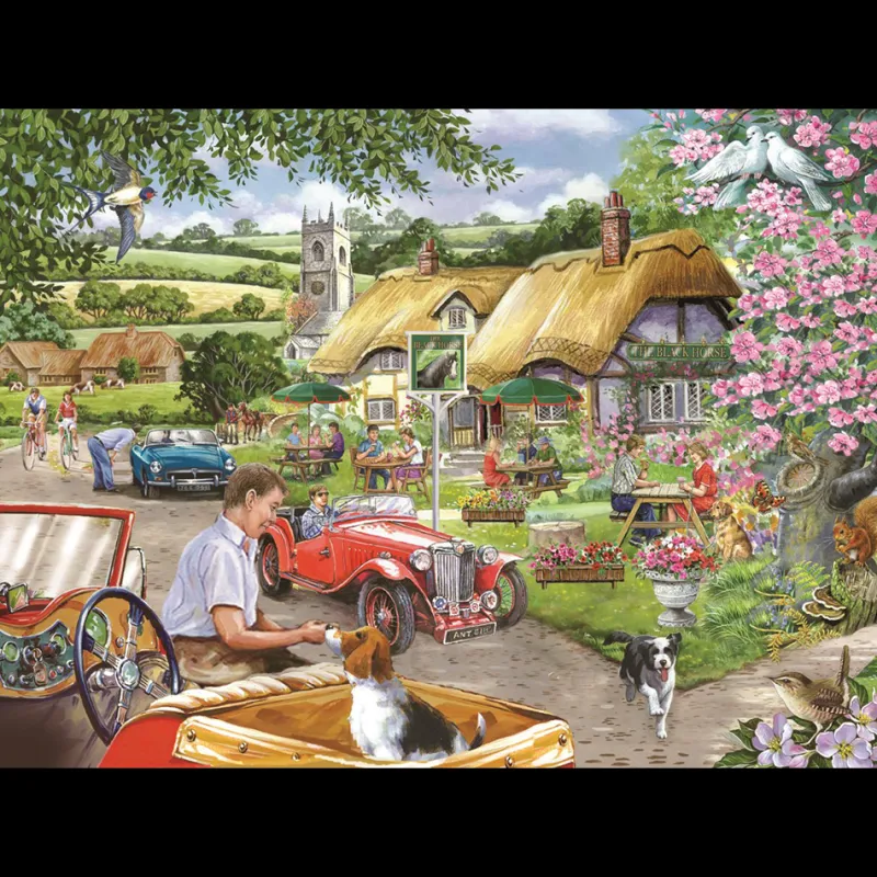 House of Puzzles HOP - Out For The Weekend - 1000 Piece Jigsaw Puzzle Discount