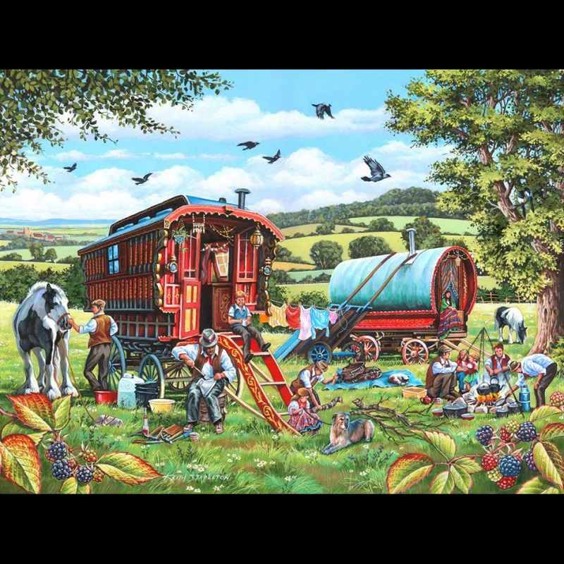House of Puzzles HOP - Pedlar Man - 1000 Piece Jigsaw Puzzle Hot