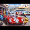 House of Puzzles HOP - Pit Stop - BIG 500 Piece Jigsaw Puzzle Online