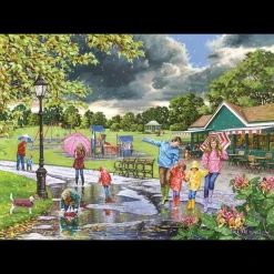 House of Puzzles HOP - Puddles - 500 Piece Jigsaw Puzzle Hot