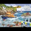 House of Puzzles HOP - Rescue - 1000 Piece Jigsaw Puzzle Clearance