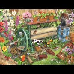 House of Puzzles HOP - Robin's Nest - 1000 Piece Jigsaw Puzzle Clearance