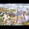 House of Puzzles HOP - Sea Shore Breezes - BIG 500 Piece Jigsaw Puzzle Outlet
