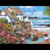 House of Puzzles HOP - Seaspray Cottages - 1000 Piece Jigsaw Puzzle Online