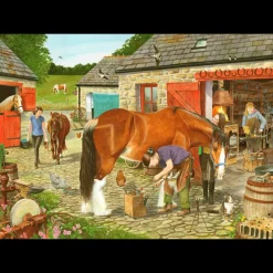 House of Puzzles HOP - Shoe Shop - 1000 Piece Jigsaw Puzzle Clearance