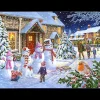House of Puzzles HOP - Snow Family - 1000 Piece Jigsaw Puzzle Best