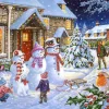 House of Puzzles HOP - Snow Family - BIG 250 Piece ** Pre-Order ** Online