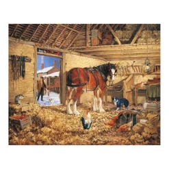 House of Puzzles HOP - Stable Mates - 500 Piece Jigsaw Puzzle Best
