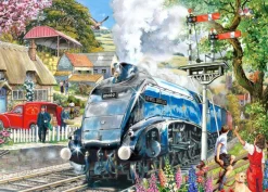House of Puzzles HOP - Steaming Along - 4 x 500 Piece Sale