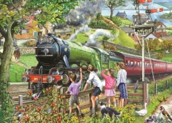 House of Puzzles HOP - Steaming Along - 4 x 500 Piece Sale