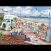 House of Puzzles HOP - Sun, Sea & Sand - 1000 Piece Jigsaw Puzzle Outlet