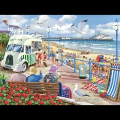 House of Puzzles HOP - Sun, Sea & Sand - 1000 Piece Jigsaw Puzzle Outlet