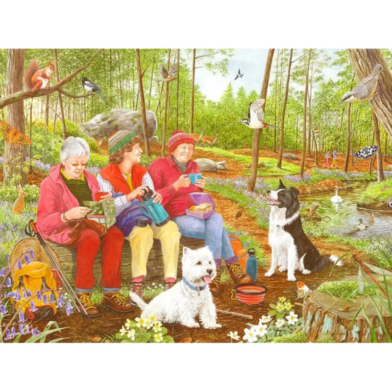 House of Puzzles HOP - Time For a Cuppa - 1000 Piece Jigsaw Puzzle Fashion