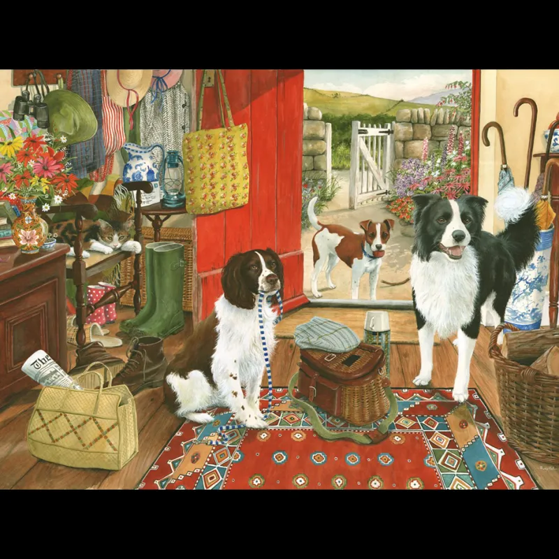 House of Puzzles HOP - Walkies - 1000 Piece Jigsaw Puzzle Best