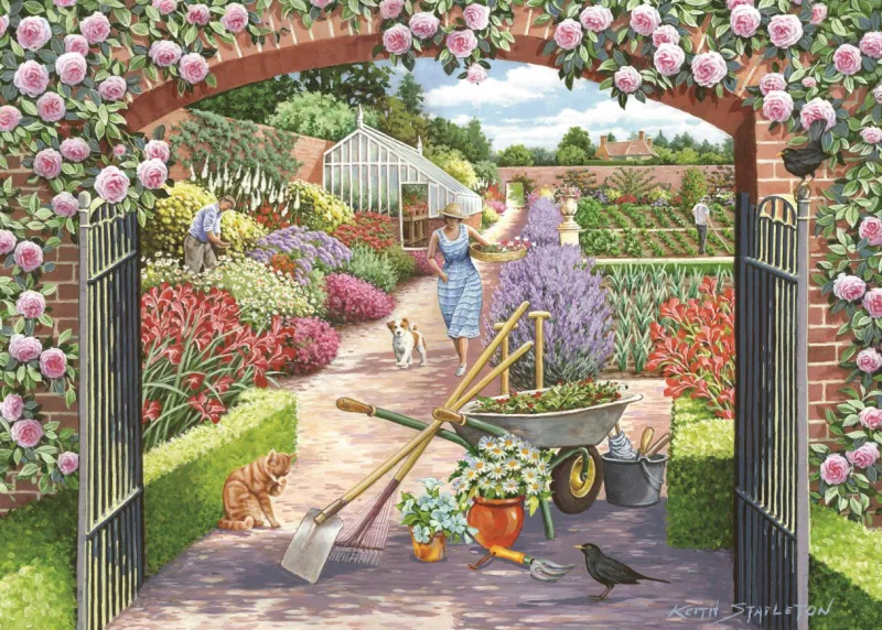 House of Puzzles HOP - Walled Garden - BIG 250 Piece Online