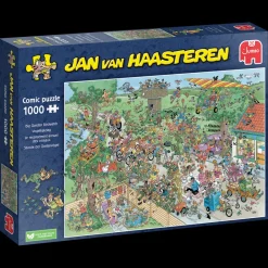 Falcon de luxe Jan Van Haasteren - Big Day Birding - 1000 Piece Jigsaw Puzzle Online