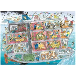 Falcon de luxe Jan Van Haasteren - Cruise Ship - 1000 Piece Jigsaw Puzzle Outlet