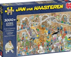 Falcon de luxe Jan Van Haasteren - Gallery of Curiosities - 3000 Piece Jigsaw Puzzle New