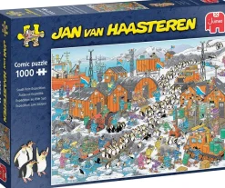 Falcon de luxe Jan Van Haasteren - South Pole Expedition - 1000 Piece Jigsaw Puzzle Outlet