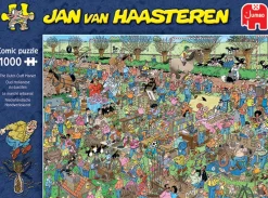 Falcon de luxe Jan Van Haasteren - The Dutch Craft Market - 1000 Piece Jigsaw Puzzle Outlet