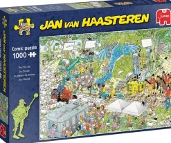 Falcon de luxe Jan Van Haasteren - The Film Set - 1000 Piece Jigsaw Puzzles Clearance