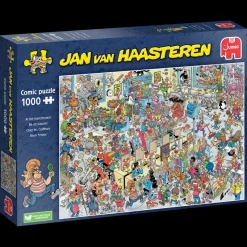 Falcon de luxe Jan Van Haasteren - The Hairdressers - 1000 Piece Jigsaw Puzzle New