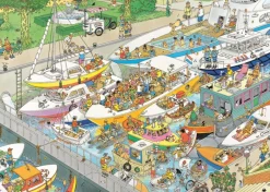 Falcon de luxe Jan Van Haasteren - The Locks - 1000 Piece Jigsaw Puzzle Fashion