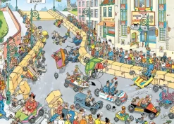 Falcon de luxe Jan Van Haasteren - The Soapbox Race - 1000 Piece Jigsaw Puzzle Best