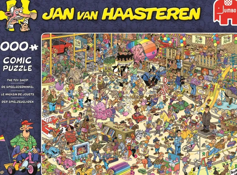 Falcon de luxe Jan Van Haasteren - Toy Shop - 1000 Piece Jigsaw Puzzles Fashion