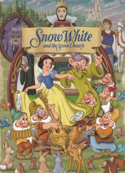 Falcon de luxe Jumbo - Disney Snow White - 1000 Piece Jigsaw Puzzle New