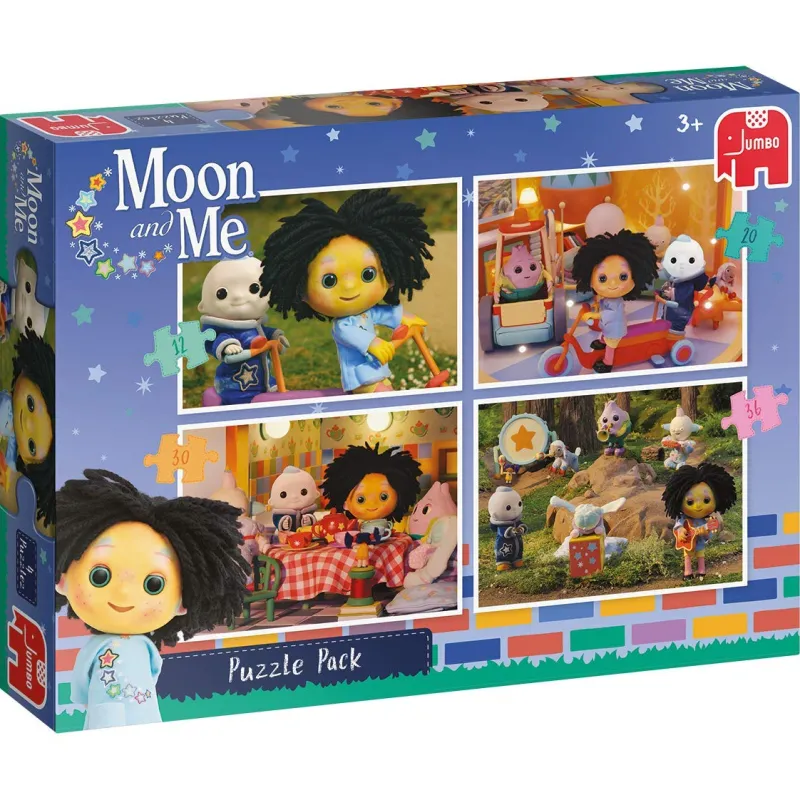 Falcon de luxe Jumbo - Moon And Me - 4 In 1 Puzzle Pack Hot
