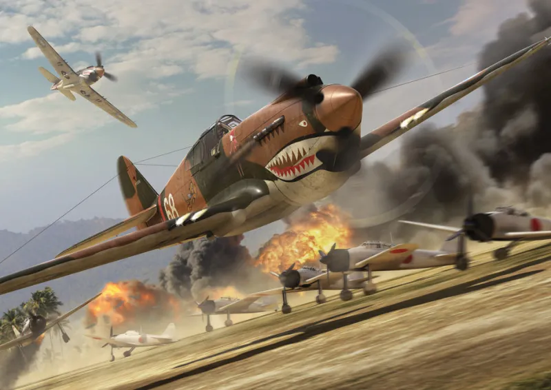 Kidicraft - Airfix Curtiss P-40B Warhawk - 1000 Piece Jigsaw Puzzle Clearance