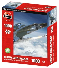 Kidicraft - Airfix Gloster Javelin FAW.9R - 1000 Piece Jigsaw Puzzle Clearance