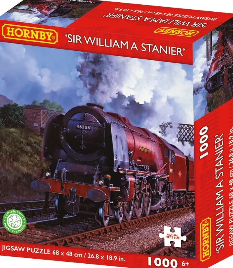 Kidicraft - Hornby - 'Sir Williams A Stanier' - 1000 Piece Jigsaw Puzzle Online