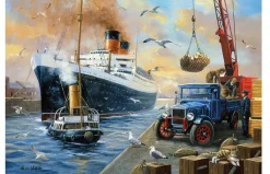 Kidicraft - Kevin Walsh - Entering Port - 1000 Piece Jigsaw Puzzle Best