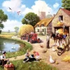 Kidicraft - Kevin Walsh - Harvest Time - 1000 Piece Jigsaw Puzzle New