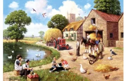 Kidicraft - Kevin Walsh - Harvest Time - 1000 Piece Jigsaw Puzzle New