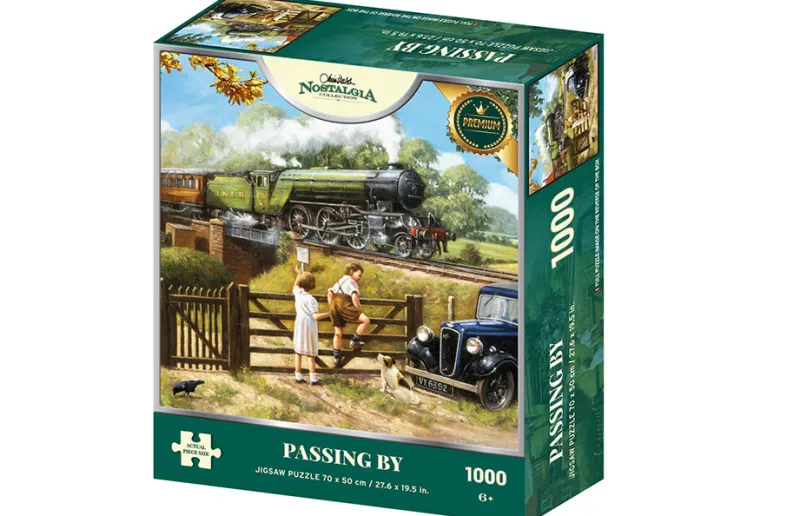 Kidicraft - Kevin Walsh - Passing By - 1000 Piece Jigsaw Puzzle Best