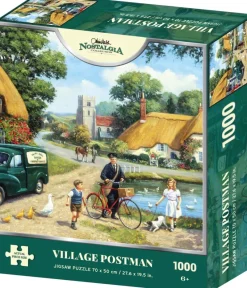 Kidicraft - Kevin Walsh - Village Postman - 1000 Piece Jigsaw Puzzle Discount