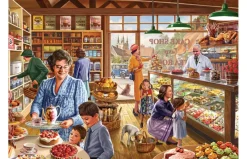 Kidicraft - Steve Crisp - Ye Olde Cake Shoppe - 1000 Piece Jigsaw Puzzle Sale