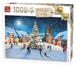 King Puzzle 05610 Christmas Village Outlet