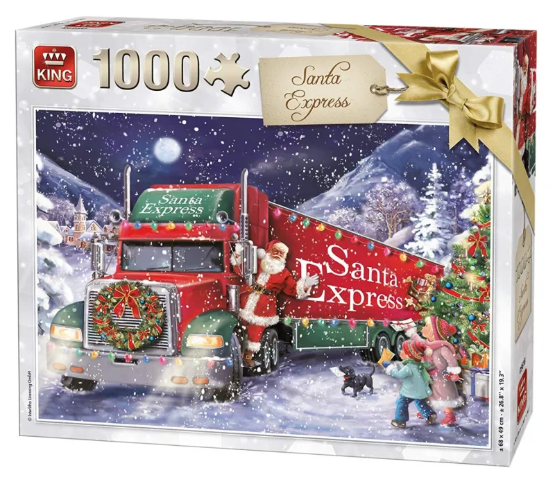 King Puzzle 05618 Santa Express Christmas Discount
